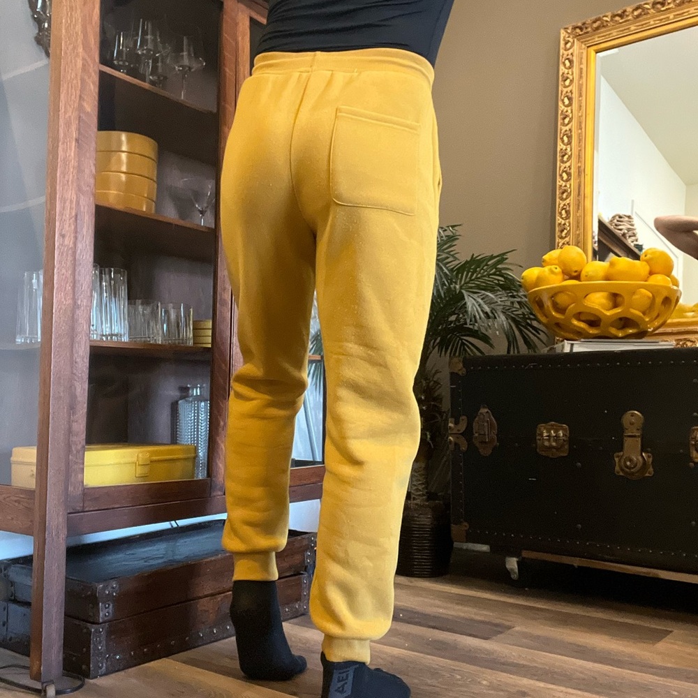 Mustard Yellow Joggers